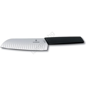 Victorinox - Кухненски нож сантоку SWISS MODERN 17 см черен (GG1002)