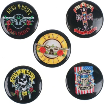 RAZAMATAZ Значки Guns N' Roses - Лого на куршума - RAZAMATAZ - BB037