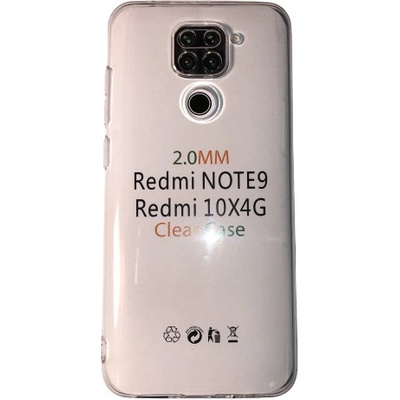 Pouzdro MobilEu silikónové Xiaomi Redmi Note 9 TO46 čiré
