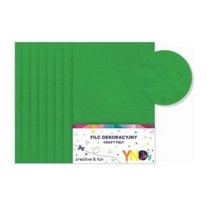 Noster Decorative felt green YNJ 8pcs NOSTER