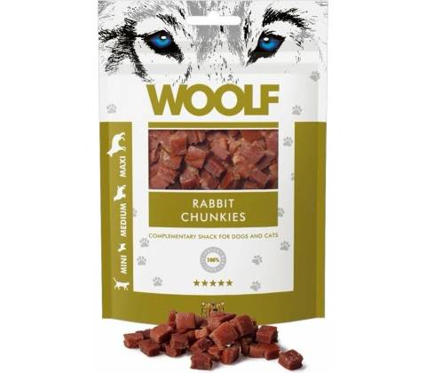 Woolf rabbit chunkies 100 g