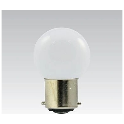 nbb žárovka LED G45 1W 010 Colourmax B22 bílá IP45