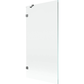 Mexen Lunar 1-крили параван за вана 90 x 150 см, прозрачен, тъмно метал (897-090-000-95-00)