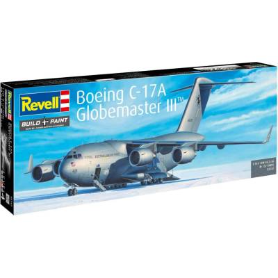 REVELL Plastic ModelKit letadlo 03747 Boeing C 17A Globemaster III 1:144