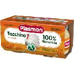 Plasmon Пюре от пуешко месо и оризово брашно, 6+м, 2 бр (2169234)