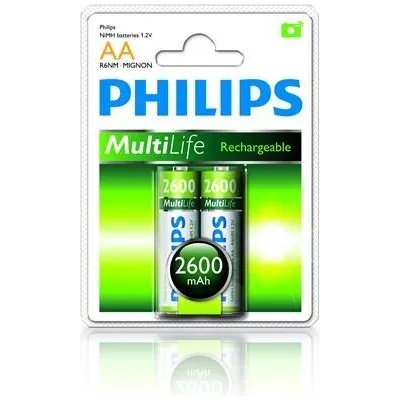 Philips AA 2600mAh (2) R6B2A260