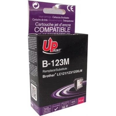 Compatible Мастилница UPRINT LC121/123/127 BROTHER, Magenta (LF-INK-BROT-LC123-121M-UP)