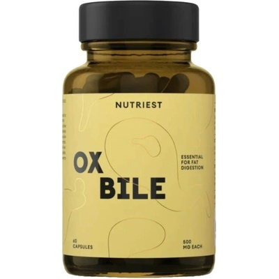 Nutriest Ox-Bile hovädzí žlč v kapsuliach 60 kapsúl