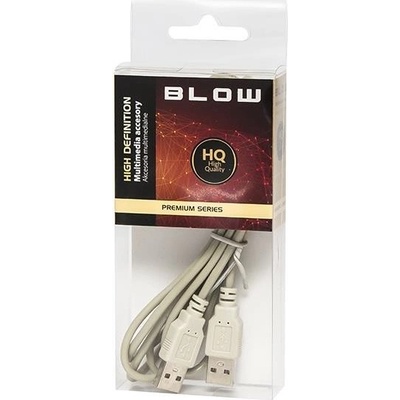 Blow 66-134 USB Typ AM, USB Typ AM, 1,5m, bílý