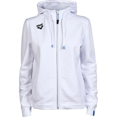 Arena Women Team Hooded Jacket Panel White