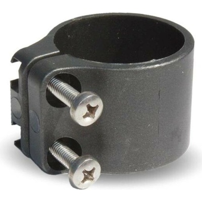 Objímka na sloupek Bekaclip, profil Ø 48 mm, antracitová, plast