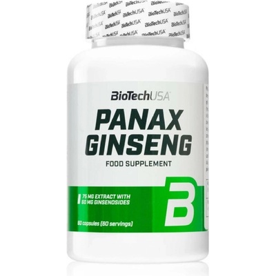 BioTech USA Panax Ginseng kapsle pro psychickou pohodu 60 kapslí