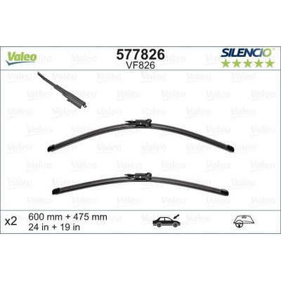Valeo Silencio X-TRM 600+475 mm VA 577826