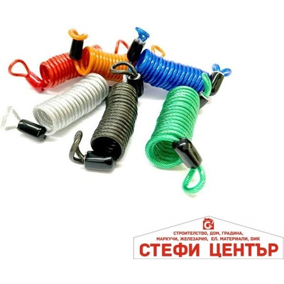 Paolo КАБЕЛ - СПИРАЛА pa625 1 МЕТЪР - 6 ЦВЯТА (1851813)