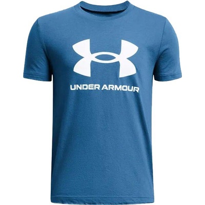 Under Armour Sportstyle Logo SS modrá
