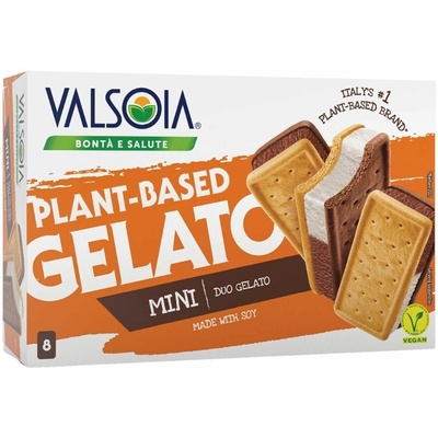 Valsoia zmrzlina Sandwich Sója 8x71 ml