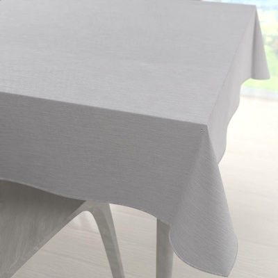Biante Teflonový čtvercový ubrus TF-067 Šedý režný 100x100cm