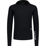 Mons Royale Мъжко мериносово термобельо Mons Royale Temple Merino Long Sleeve Hood Merino longsleeve - Black (015-2333-0111)
