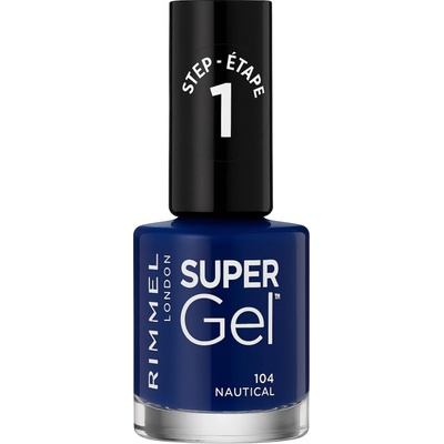 Rimmel Super Gel Nail Polish – 104 “Nautical 12ml