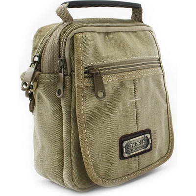 Hnedožltá pánska crossbody taška Alexios