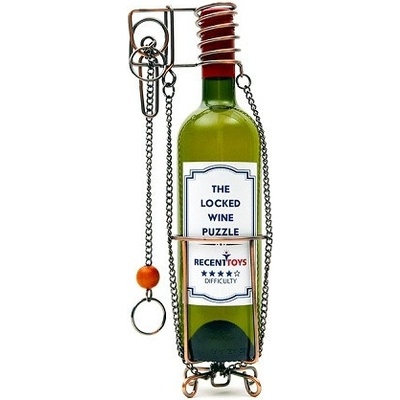 Smartlife Locked Wine Puzzle - hlavolam na láhev s vínem