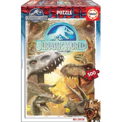 Educa 16341 Jurassic World 500 dílků