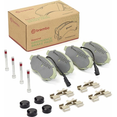 BREMBO Sada brzdových platničiek kotúčovej brzdy P 23 143G