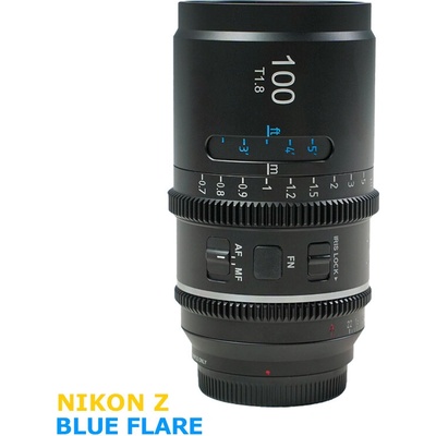 SIRUI Astra AF 100mm T1.8 1.33X Nikon Z / Blue Flare