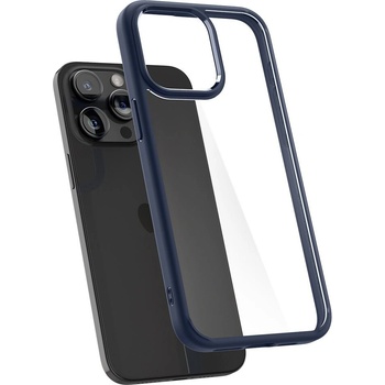 Apple Spigen Liquid Air Navy iPhone 15 Pro син калъф