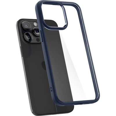 Apple Spigen Liquid Air Navy iPhone 15 Pro син калъф