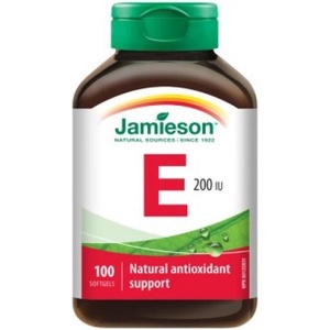 Jamieson Витамин E 200 IU 100 капсули (IP474)