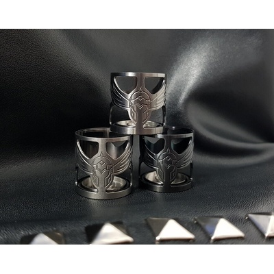 Vapefly Brunhilde MTL RTA ochranný rámik GunMetal 1 ks