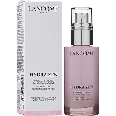 Lancome Hydra Zen Anti-Stress Glow Liquid Moisturizer All Skin Types успокояващ течен хидратиращ крем с аминокиселини унисекс 50 мл
