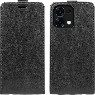 OPPO Кожен Калъф за Oppo A6 Pro 5G / 4G - Crazy Horse текстура, Стойка, Портфейл, 4 цвята
