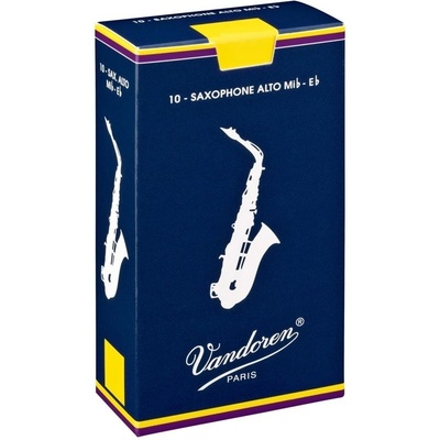 Vandoren Plátky Traditional pro alt saxofon, tvrdost 1,5