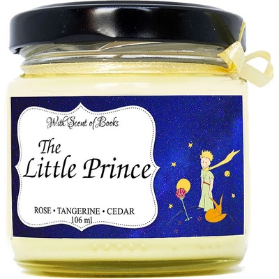 With Scent of Books Ароматна свещ - Малкият принц, 106 ml (THE LITTLE PRINCE_106)