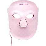 Beautifly Фототерапевтична маска за лице Beautifly Aura Glam, 220 LED светлини, Колагенова регенерация и антиейдж ефект, 3 интензитета, Охлаждане, USB-C, Розов (Aura Glam)