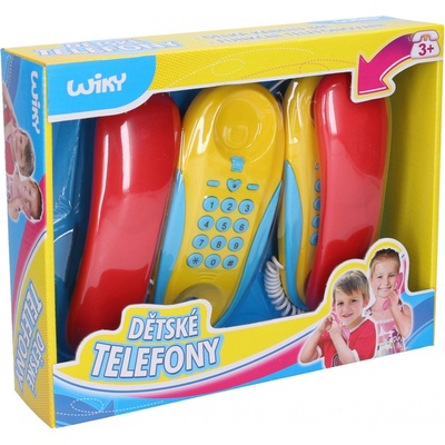 Wiky drátové telefony