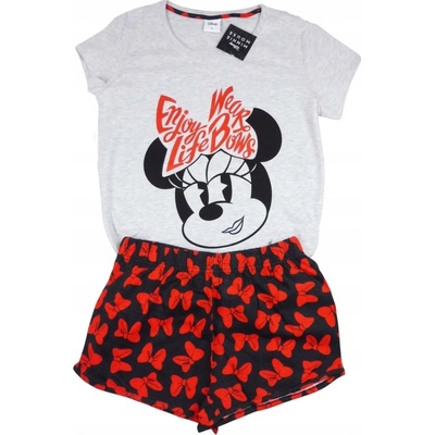 Minnie dámské S Krátkym Rukávom biele