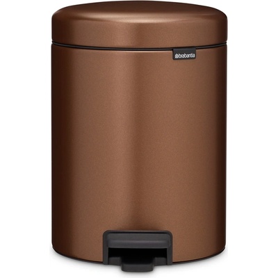 Brabantia Кош за смет с педал Brabantia NewIcon 5L, Warm Bronze