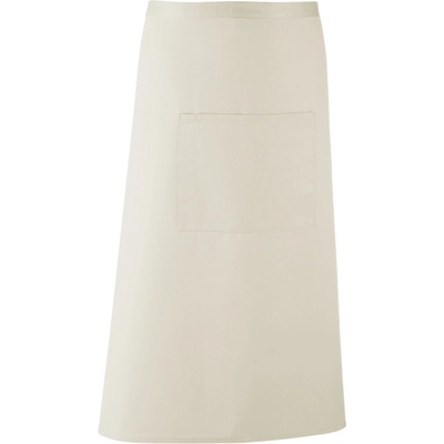 Premier Zástěra Colours PR 158 do pasu dlouhá COT39015810099-natural Naturální