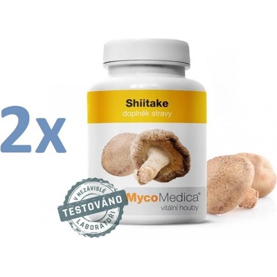 MycoMedica Shiitake 2 x 90 kapsúl