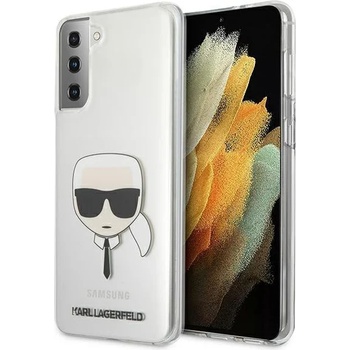 KARL LAGERFELD Защитен калъф Karl Lagerfeld Head за Samsung Galaxy S21+ 5G, Clear (KF000517)