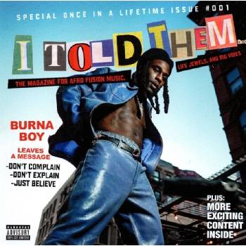 Burna Boy - I Told Them. . . (CD) (0075678614620)