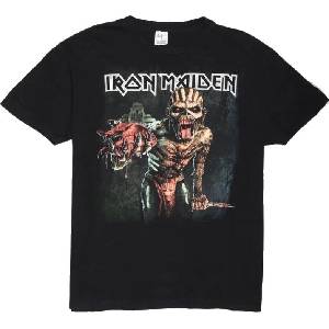 Iron Maiden The Book of Souls European Tour V. 1 (Back Print) Black M Риза (IMTEE50MB02)