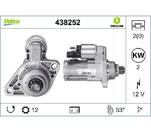 Startér VALEO 438252