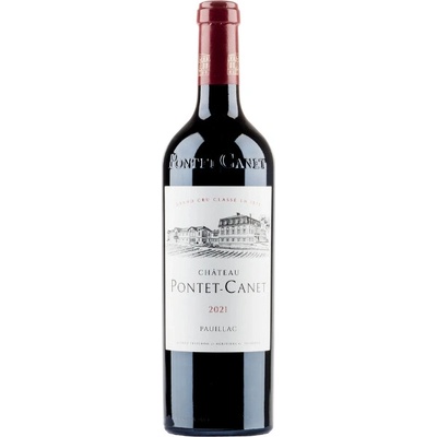 Château Pontet Canet Cuvée suché červené 2021 13% 0,75 l (čistá fľaša)