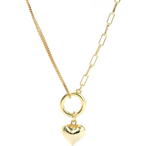 Silenti Jewelry Сребърно колие "Вълнение" - Златен