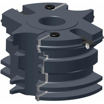 Sada fréz na obložkové zárubně s VBD 140x75,5x30 2z, 49104, pro těsnění 14mm