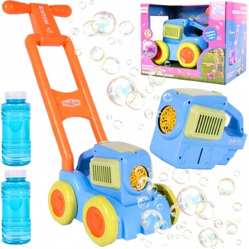 Majlo Toys Detská kosačka s bublifukom 2v1 Bubble Maker modrá